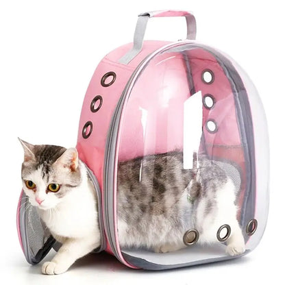 Sac à Dos Bulle Design pour Chat – Pratique, Étanche et Respirant