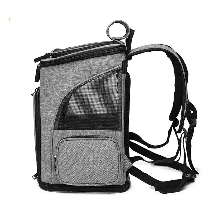 Sac à Dos Chat Chien, Extensible Sac Transport Pliable pour Petits Chiens